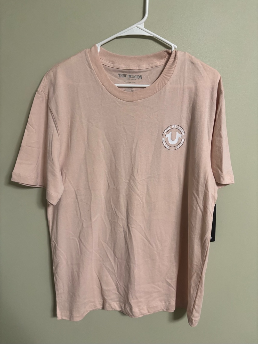 True Religion Crystal Buddha Face T-Shirt Size Small New School Streetwear